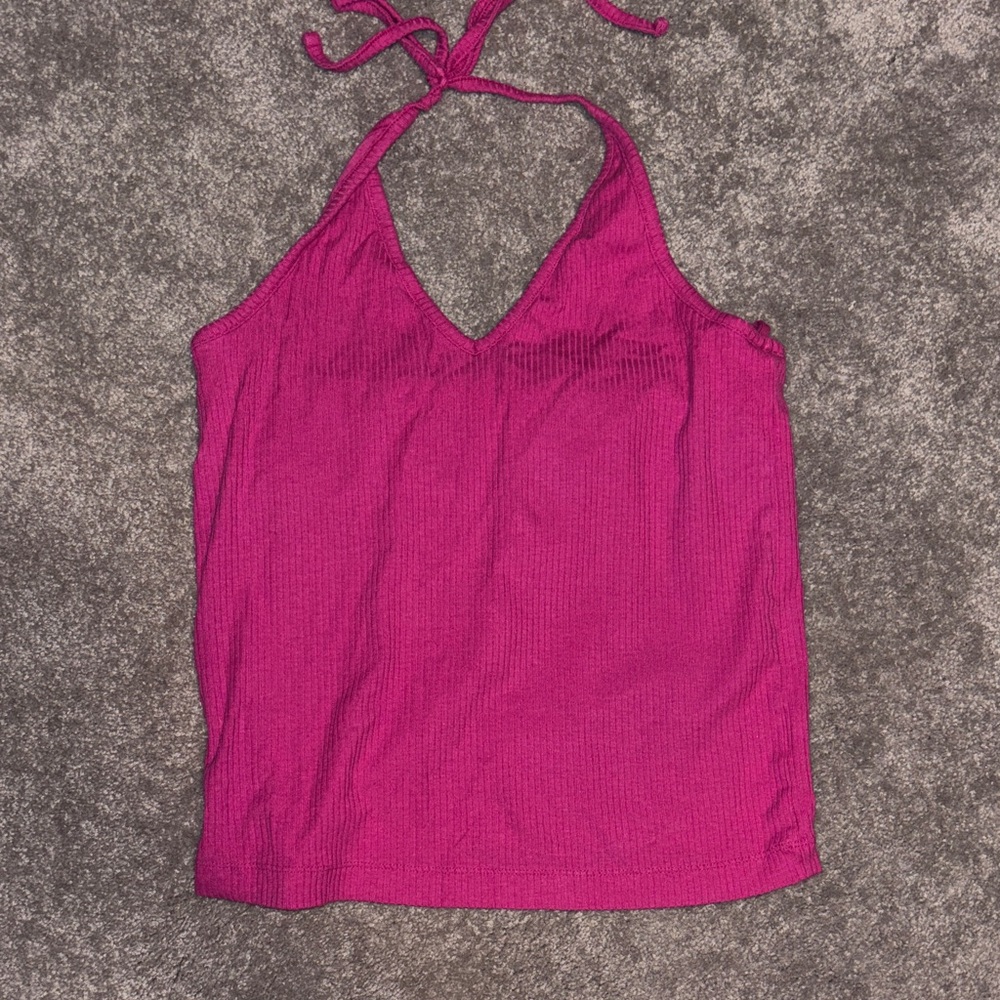 Old Navy Women's Fuchsia Halter Camisole
